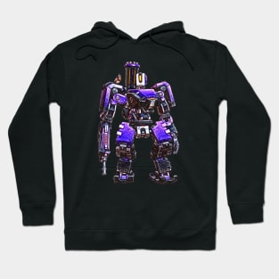 Overwatch Bastion Null Sector Skin Hoodie